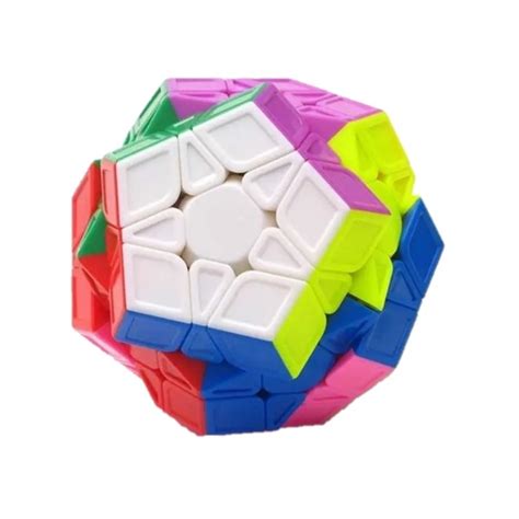 CUBO MÁGICO PROFISSIONAL 12 LADOS PENTÁGONO MEGAMINX 3X3 JP