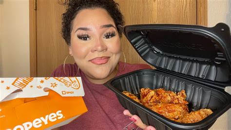 Popeyes Sweet N Spicy Wings Ghost Pepper Wings YouTube