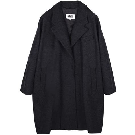 Mm6 Maison Martin Margiela Cocoon Felt Wool Coat My Chameleon