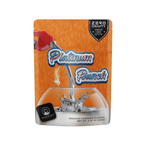 Spaceman 35g Flower Platinum Punch Spaceman Cannabis