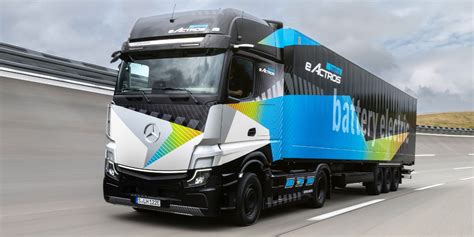 Daimler Truck Debuts EActros LongHaul Prototype At IAA Electrive