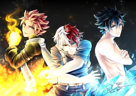 Crossover, Fire and Ice : r/fairytail