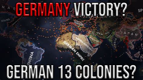 AHISTORICAL GERMAN EMPIRE VICTORY HOI4 AHISTORICAL TIMELAPSE 10