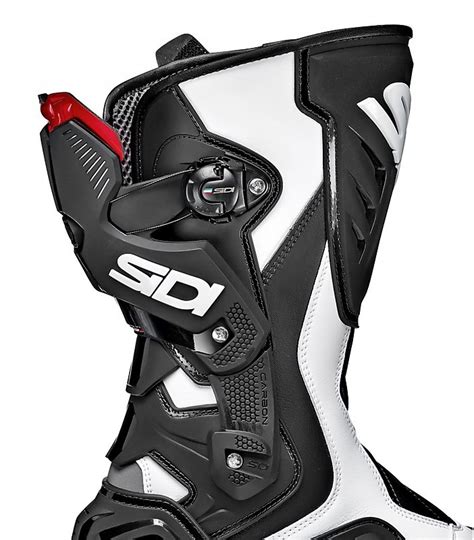 Sidi Vertigo 2 Motorradstiefel Schwarz Fluo Red Online Verkauf
