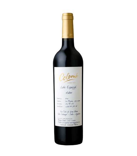 Colom Lote Especial Malbec Wine Out Distribuidora De Vinhos