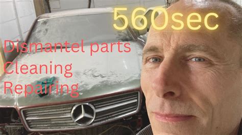 Front Bumper Repairing Rebuild A Mercedes Benz W Sec U S A