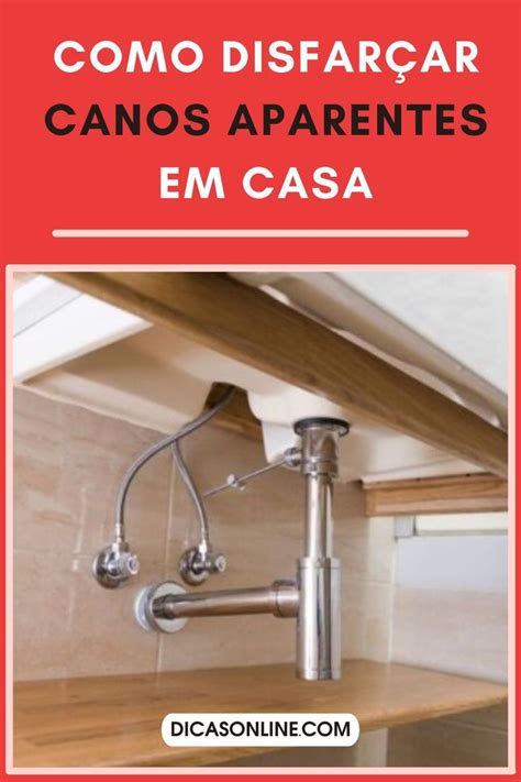 Ideias Simples E Baratas Para Disfar Ar Canos Expostos