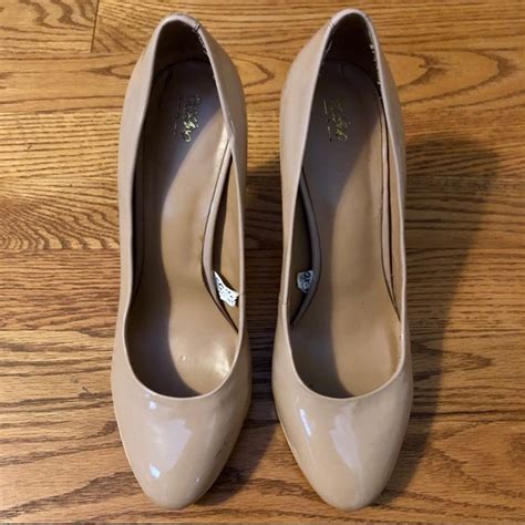 Mossimo Supply Co Shoes Mossimo Supply Co Nude Patent Pumps Poshmark