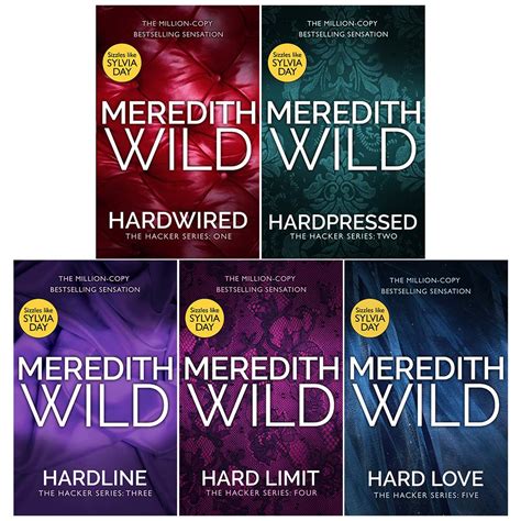 meredith wild hacker series  books collection set  meredith wild