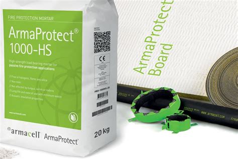 ArmaProtect d’Armacell : Pour la protection passive contre l’incendie