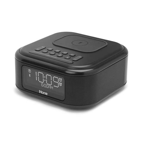 Buy Ihomealarm Clock With Wireless Charging Bluetooth Speaker And Usb Charger Digital Clock