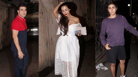 Photo Gallery Malaika Arora Arbaaz Khan And Son Arhaan Spotted