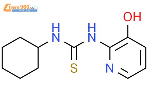 113520 17 5 Thiourea N cyclohexyl N 3 2 pyridinyl 化学式结构式