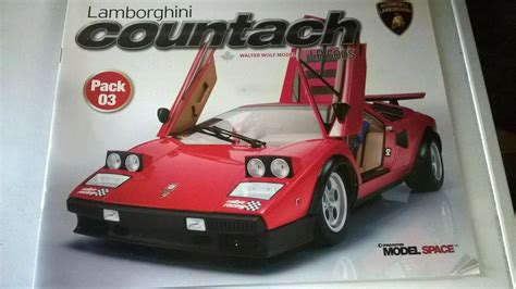 Deagostini Model Space Lamborghini Countach Lp S Pack