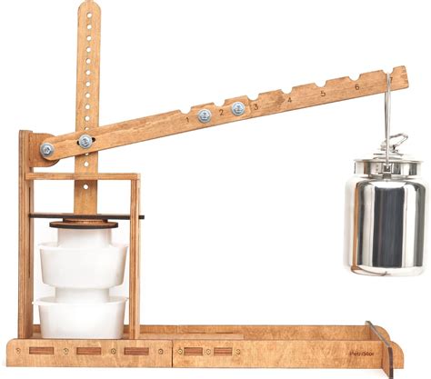 Dutch Wooden Cheese Press Cheese Making Kit Wooden Cheese Press With