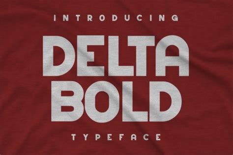 Delta Bold Font - Free Font