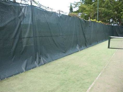 Tennis Court Screening - Heavy Duty Tarps