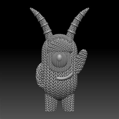 3d File Knitted Plankton 🖨️ ・3d Printable Model To Download・cults