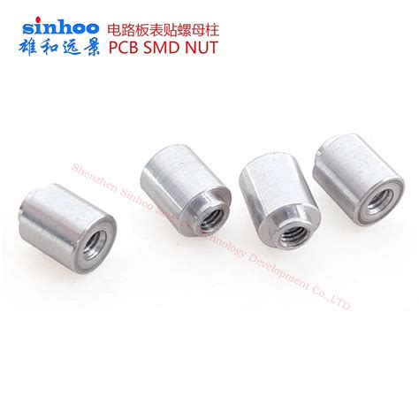 Smd Nut Weld Nut Smtso M Et Reelfast Surface Mount Fasteners Smt