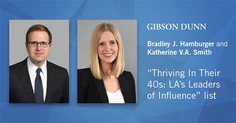 Brad Hamburger And Katherine Smith Named Among Leading Professionals In Los Angeles Gibson Dunn