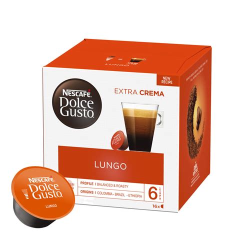 Nescaf Lungo C Psulas Para Dolce Gusto Por