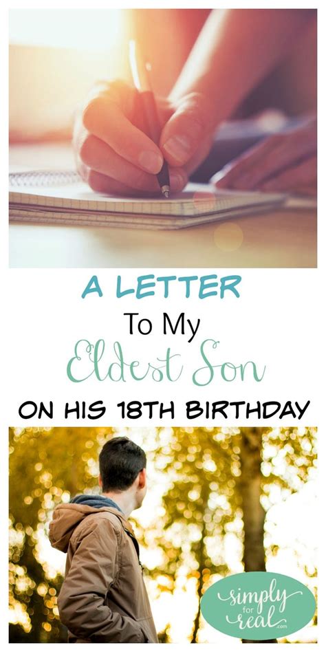 A Letter To My Eldest Son On His 18th Birthday Happy 18th Birthday