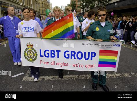 Gay Ambulancemen Ambulance Staff Paramedics Crew Health Service Professionals National Health