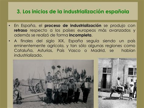 PPT Unidad 5 Industrialización y sociedad en la España del siglo XIX