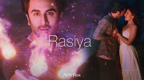 Rasiya Song From Brahmastra Tushar Joshi Cover By Abhi Rox Youtube