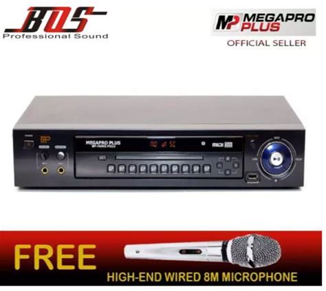 Megapro Plus Mp Ns Piolo Dvd Karaoke Player Black With Free High