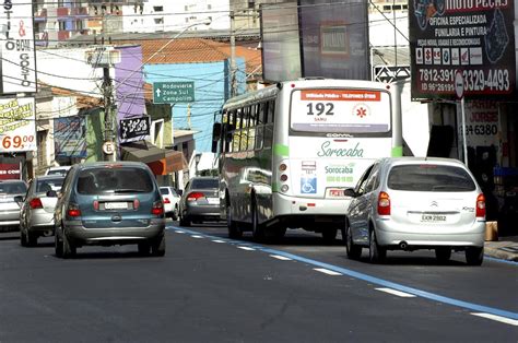 Faixas Exclusivas Para O Transporte Coletivo Começam A Operar Segunda