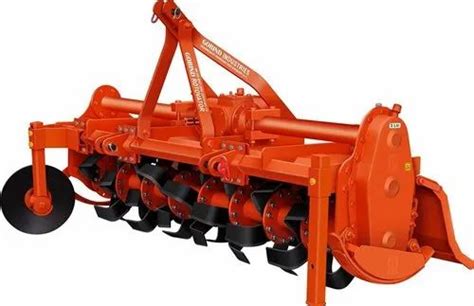 Feet Mild Steel Gobind Tractor Operated Rotavator For Farming Gi