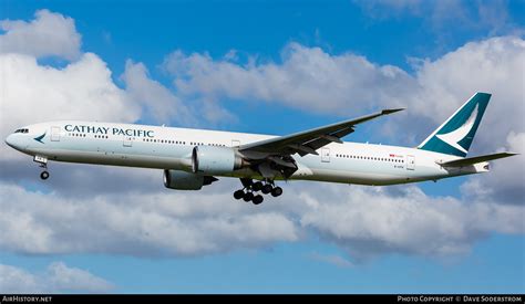 Aircraft Photo Of B KPR Boeing 777 367 ER Cathay Pacific Airways