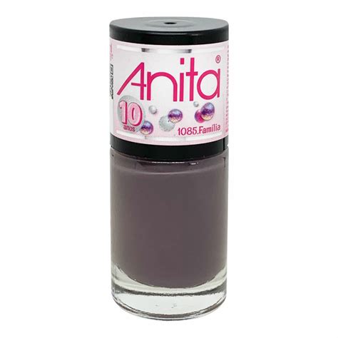 Esmalte Anita Anos Nude Acinzentado Fam Lia Belezeira Nails