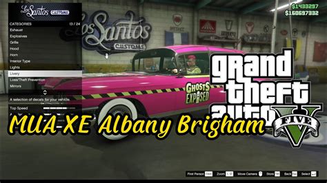 Gta C Ch Xe Ghost Dlc Vehicle Customization Albany Brigham