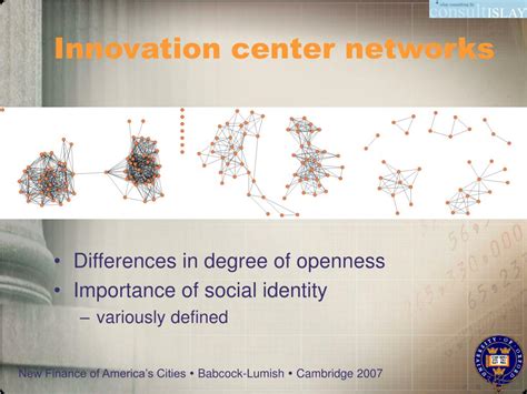 PPT FINANCING CLUSTERS OF INNOVATION The Geography Of Venture