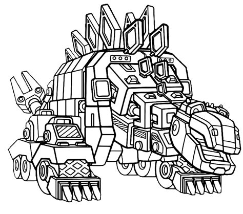 Collection of Dinotrux Coloring Pages - Free Printable