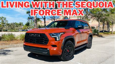 Living With The Toyota Sequoia Trd Pro Iforce Max Honest Review