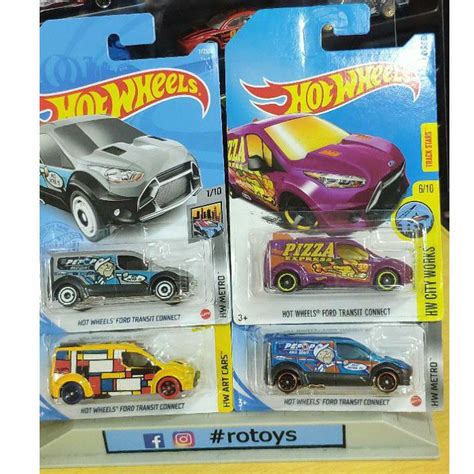 HOT WHEELS FORD TRANSIT CONNECT Shopee Malaysia