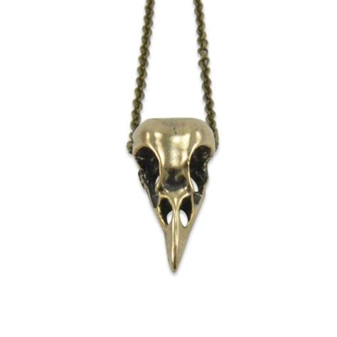 Bird Skull Necklace Bird Skull Necklace Skull Necklace Skull Pendant