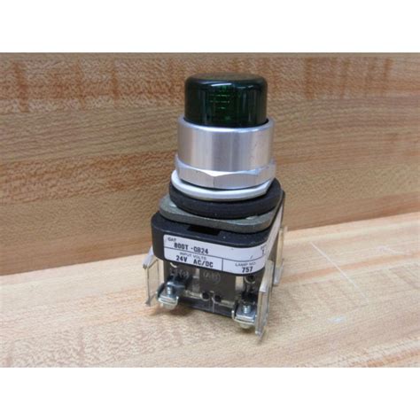 Allen Bradley T Qb G Push Button Green W T Xa Blank New No Box