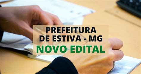 Prefeitura De Estiva Mg Promove Processo Seletivo Simplificado