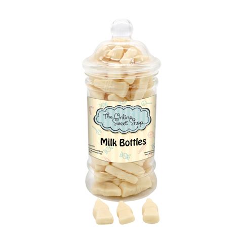 Milk Bottles Sweets Jar The Online Sweet Shop