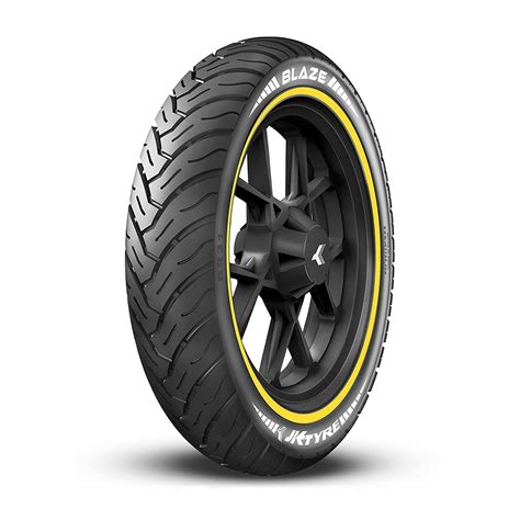 JK TYRE Blaze BR31 100 90 17 Tubeless Bike Tyre Front Amazon In Car