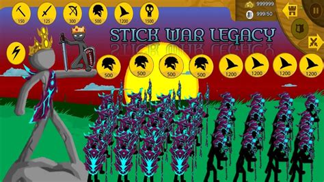 Spartans And Magikill X Vs All Legendary Units Stick War