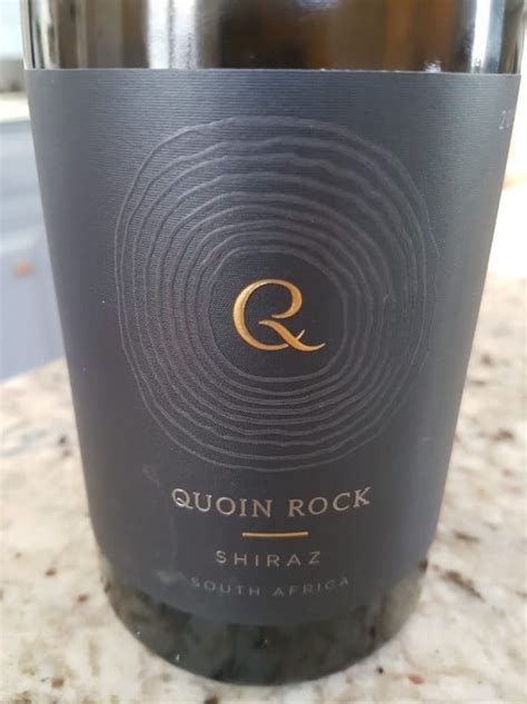 Quoin Rock Shiraz 2015