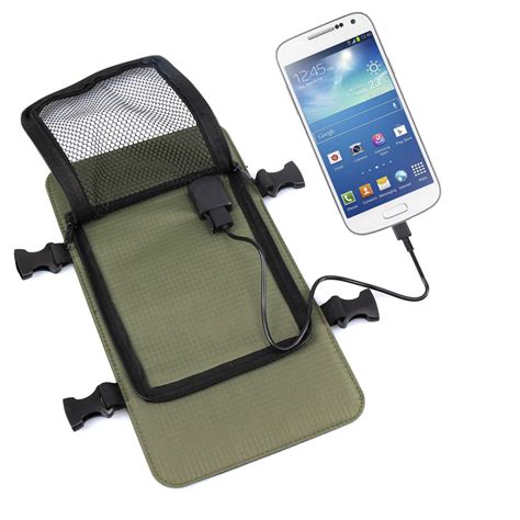 Solar Bag 6.5W Solar Panel Powered Backpack with Portable USB Charger ...