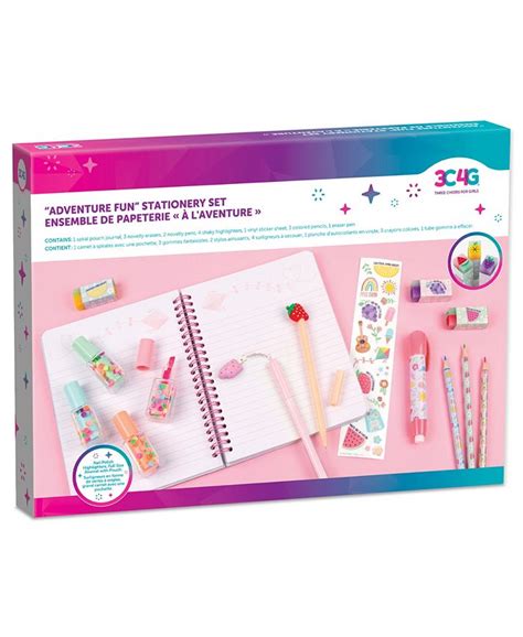 3c4g Adventure Fun Stationery Set Macys