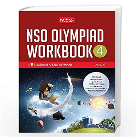 National Science Olympiad Workbook Class 4 2019 20 Old Edition By