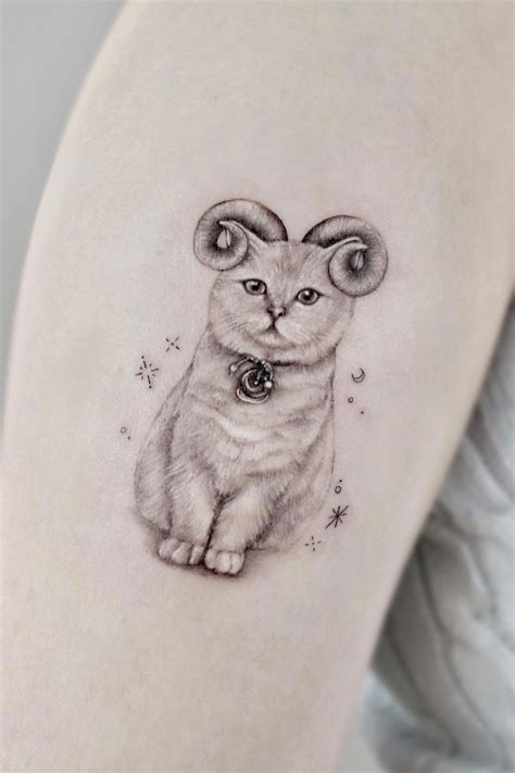 Unique Aries Tattoos Ideas Designs